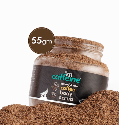 Exfoliating Coffee Body Scrub for Tan Removal & Soft-Smooth Skin - 55 g